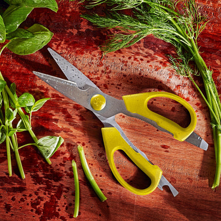 Henckels Kitchen Elements 20 cm, Multi-purpose shears, red