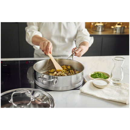 Demeyere Atlantis 7 28 cm 18/10 Stainless Steel Saute pan with lid