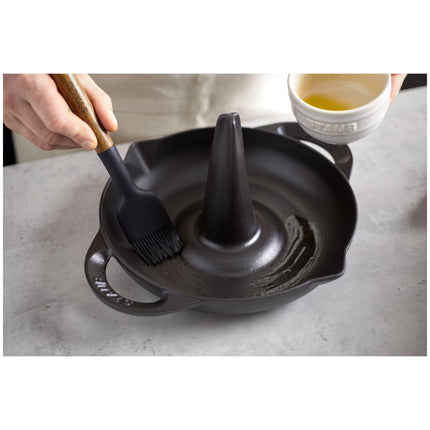 Staub 22 cm silicone Pastry brush, black