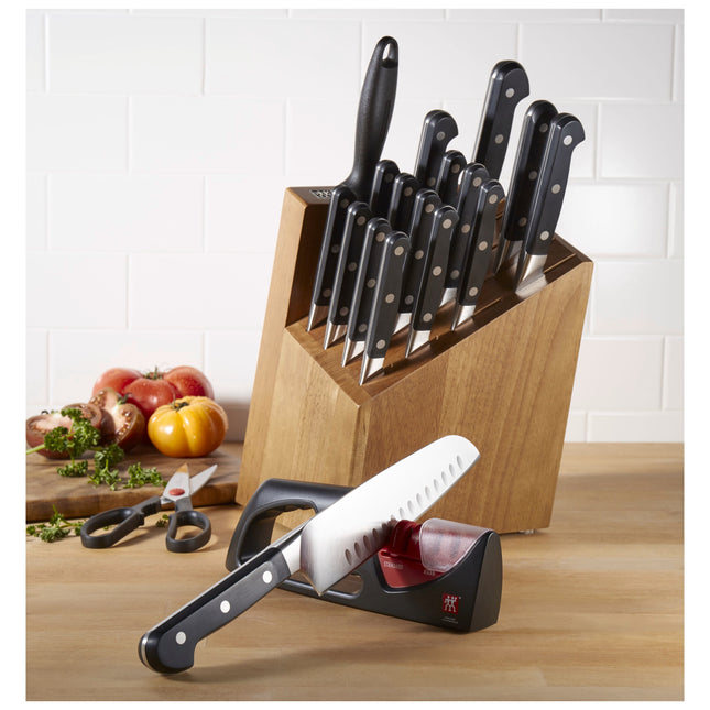ZWILLING Pro 20 Piece, Knife block set, black