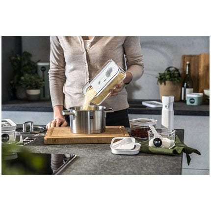 ZWILLING Fresh & Save CUBE CUBE Set, M / 5 Piece, transparent-white