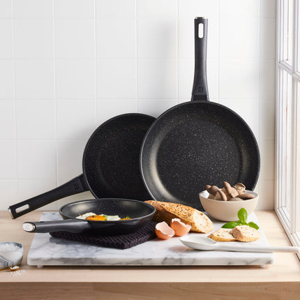ZWILLING Marquina 3 Piece aluminum Fry pan set
