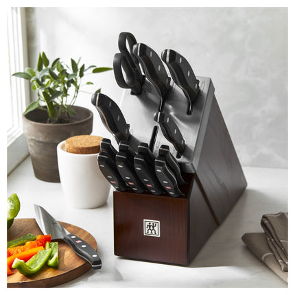 ZWILLING Signature 15 Piece, Self Sharpening Block Set