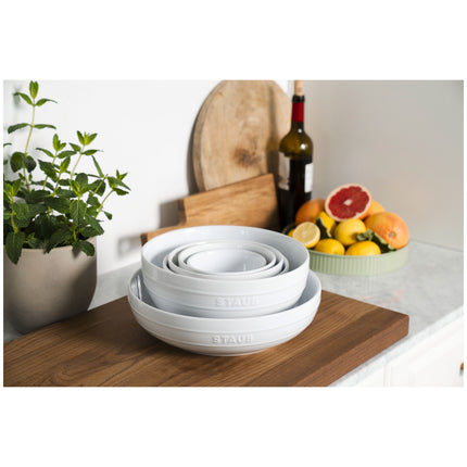 Staub Ceramique 28 cm ceramic round serving bowl