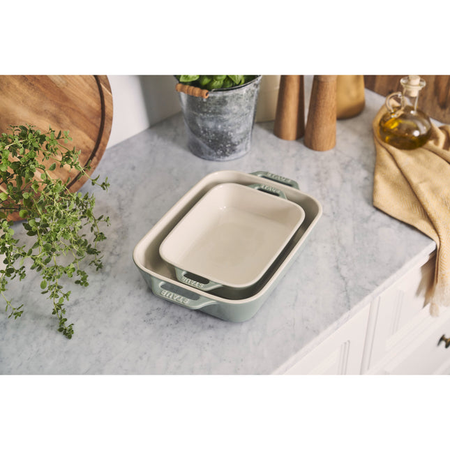 Staub Ceramique Rectangular Baking Dish Set 2 Piece