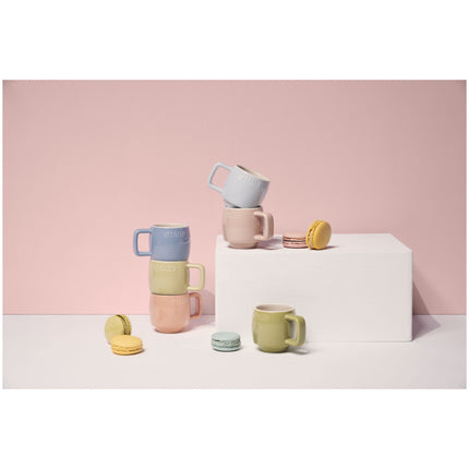 Staub Ceramique Macaron Espresso Mug Set 100 ml / 6 Piece, mixed Colours