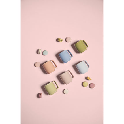 Staub Ceramique Macaron Coffee Mug Set 350 ml / 6 Piece, mixed Colours