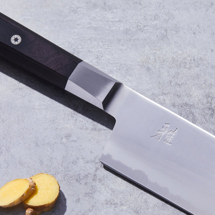 MIYABI KOH 4000FC 7-inch, Nakiri, brown