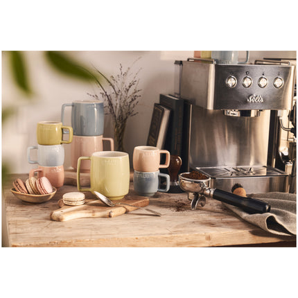 Staub Ceramique Macaron Coffee Mug Set 350 ml / 6 Piece, mixed Colours
