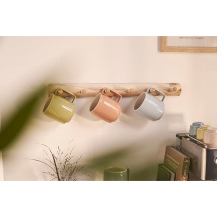 Staub Ceramique Macaron Coffee Mug Set 350 ml / 6 Piece, mixed Colours
