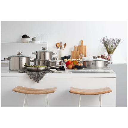 ZWILLING Joy Cookware set, 11 Piece, 18/10 Stainless Steel
