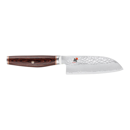 MIYABI ARTISAN 6000MCT 5.5-inch, Santoku, brown