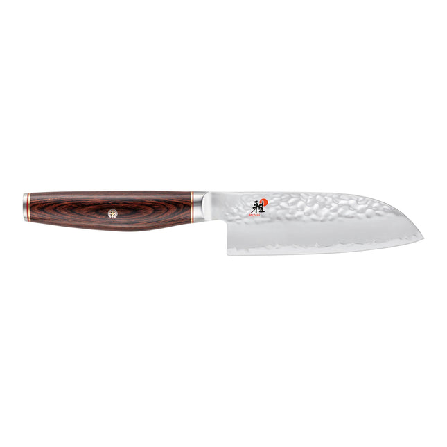 MIYABI ARTISAN 6000MCT 5.5-inch, Santoku, brown
