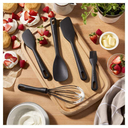 Henckels Silicone Onyx 31 cm silicone Cooking spoon, black