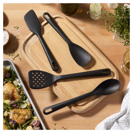 Henckels Silicone Onyx 28 cm silicone Spatula, black