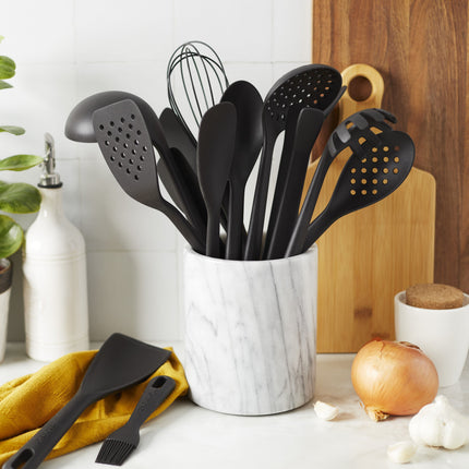 Henckels Silicone Onyx 28 cm silicone Spatula, black