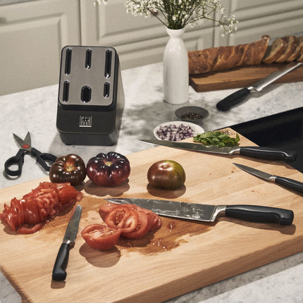 ZWILLING **** Four Star 7 Piece, Knife block set, anthracite