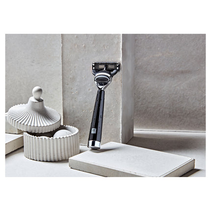 ZWILLING CLASSIC Razor, brass | silver-black