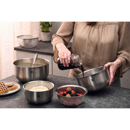 ZWILLING Prep 3 Piece 18/10 Stainless Steel Bowl set, silver