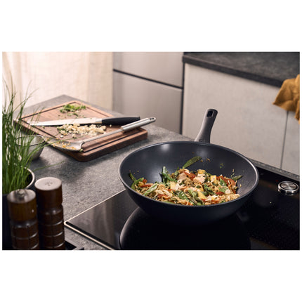ZWILLING Madura Plus Wok, 30 cm / 12 inch, aluminum, Titanium-reinforced ceramic non-stick coating