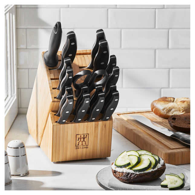 ZWILLING Signature 19 Piece, Knife block set, nature