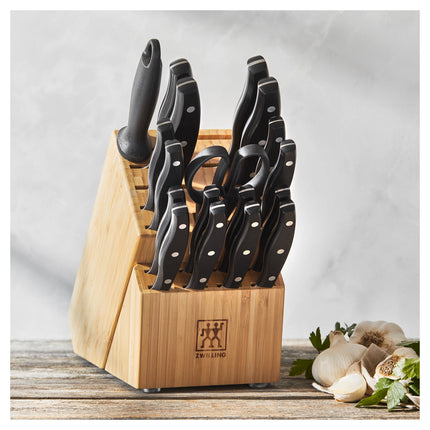 ZWILLING Signature 19 Piece, Knife block set, nature