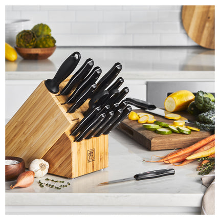 ZWILLING Signature 19 Piece, Knife block set, nature