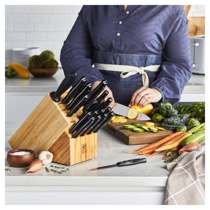 ZWILLING Signature 19 Piece, Knife block set, nature