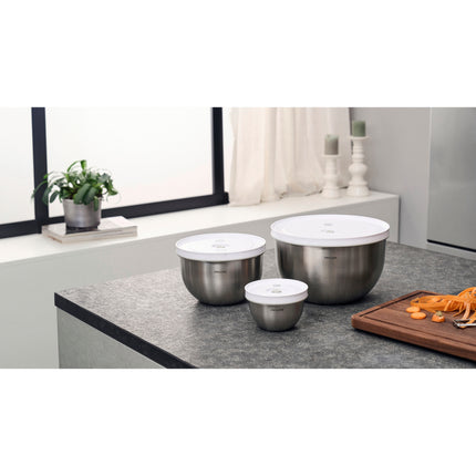 ZWILLING Fresh & Save BOWLS Vacuum bowl set S/M/L / 6 Piece, stainless steel