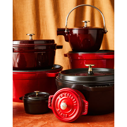 Staub La Cocotte 8.4 l cast iron round Cocotte, black - Visual Imperfections