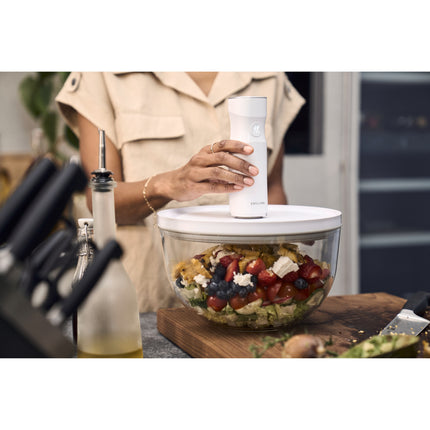 ZWILLING Fresh & Save BOWLS Vacuum bowl L / 24 cm, glass, transparent