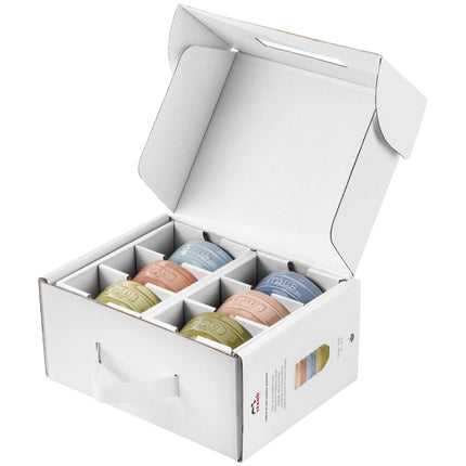 Staub Ceramique 12 cm / 6 Piece ceramic bowl set in macaron colours, mixed Colours