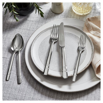 Henckels Madison Square 20 Piece Flatware Set polished