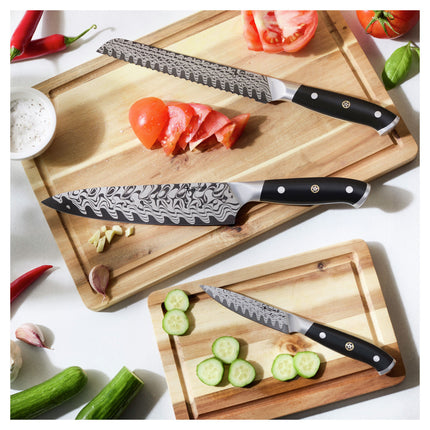 Henckels Compass Damascus 6 Piece, Knife set