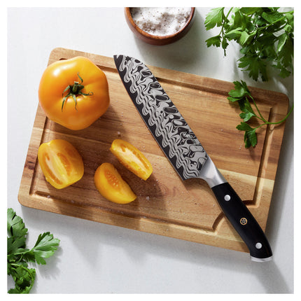 Henckels Compass Damascus 7-inch, Santoku