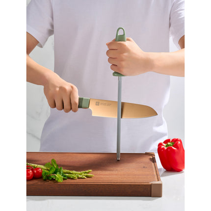 ZWILLING Now Pro 7 Piece, Knife block set, green