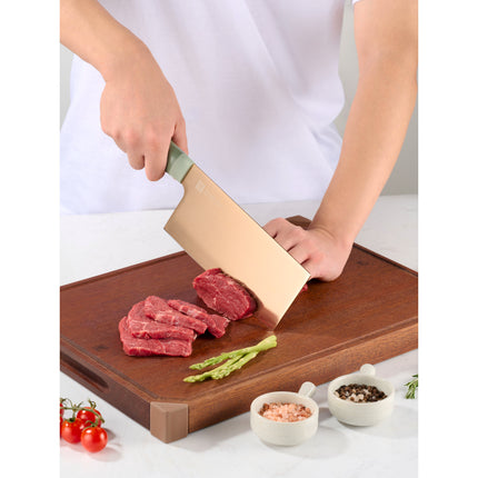 ZWILLING Now Pro 7 Piece, Knife block set, green