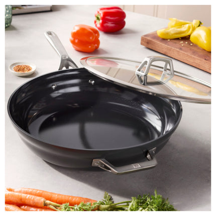ZWILLING Motion Ceramic 33 cm aluminum deep saute pan with lid