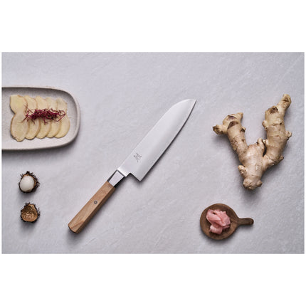 MIYABI KOYA 4000FCv2 7-inch, Santoku, beige