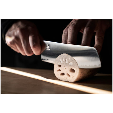 MIYABI KOYA 4000FCv2 7-inch, Nakiri, beige