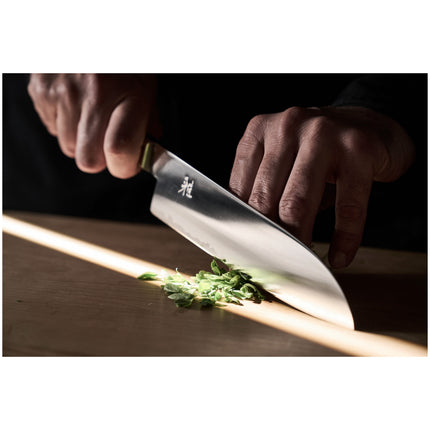 MIYABI KOYA 4000FCv2 7-inch, Santoku, beige