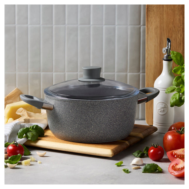 ZWILLING Parma Plus Ceramic 4.5 l aluminum Stew pot with glass lid