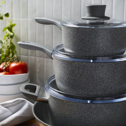 ZWILLING Parma Plus Ceramic 10 Piece aluminum Cookware set