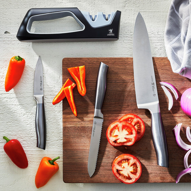 Henckels 4 Piece, Knife set, graphite-grey