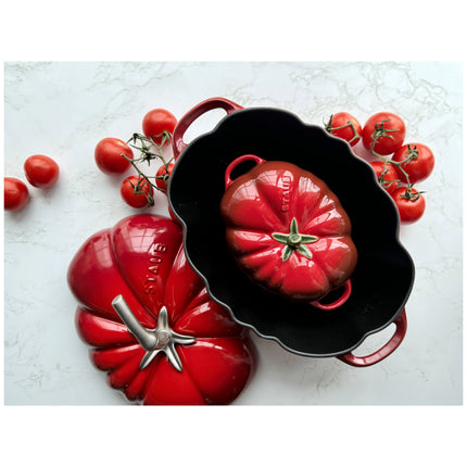 Staub La Cocotte 2.8 l cast iron tomato Cocotte, cherry