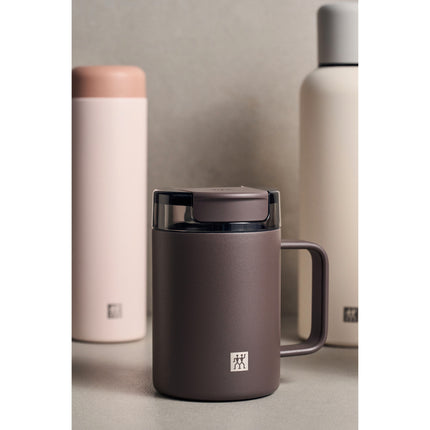 ZWILLING Thermo Plus Thermo mug, 380 ml, stainless steel
