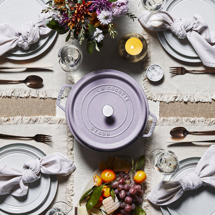 Staub La Cocotte 6.75 l cast iron round Cocotte, cherry blossom - Visual Imperfections
