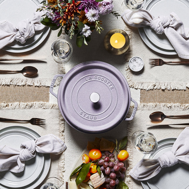 Staub La Cocotte 6.75 l cast iron round Cocotte, cherry blossom - Visual Imperfections
