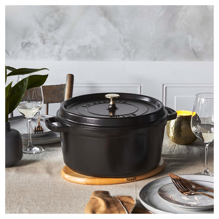 Staub La Cocotte 5.25 l cast iron round Cocotte