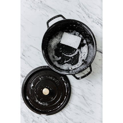 Staub La Cocotte 1.25 l cast iron round Cocotte, black